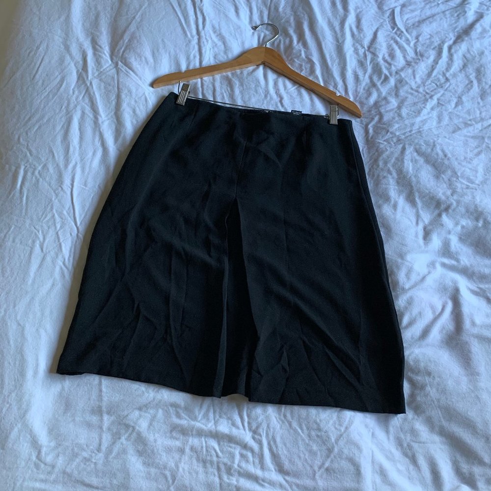 New York & Company Black A-Line Skirt